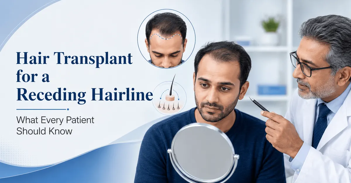 Hair Transplant for a Receeding Hairline